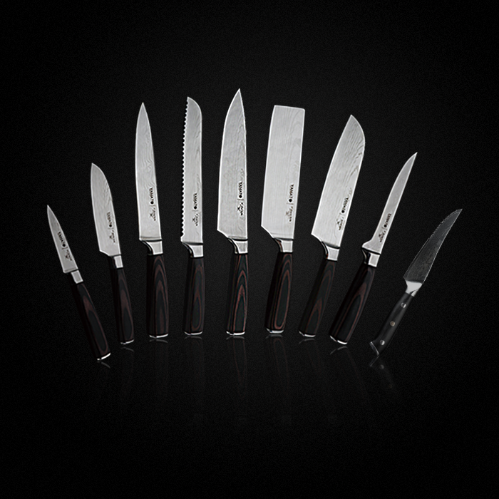 Japanese Kitchen Knives 8 inch Chef Knife Set – Knife Depot Co.