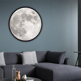 LED Mirror Moon Lamp