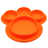 Paw Shaped Baby Food Plate